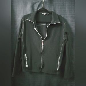 Eddie Bauer/Large/Black Fleece Jacket